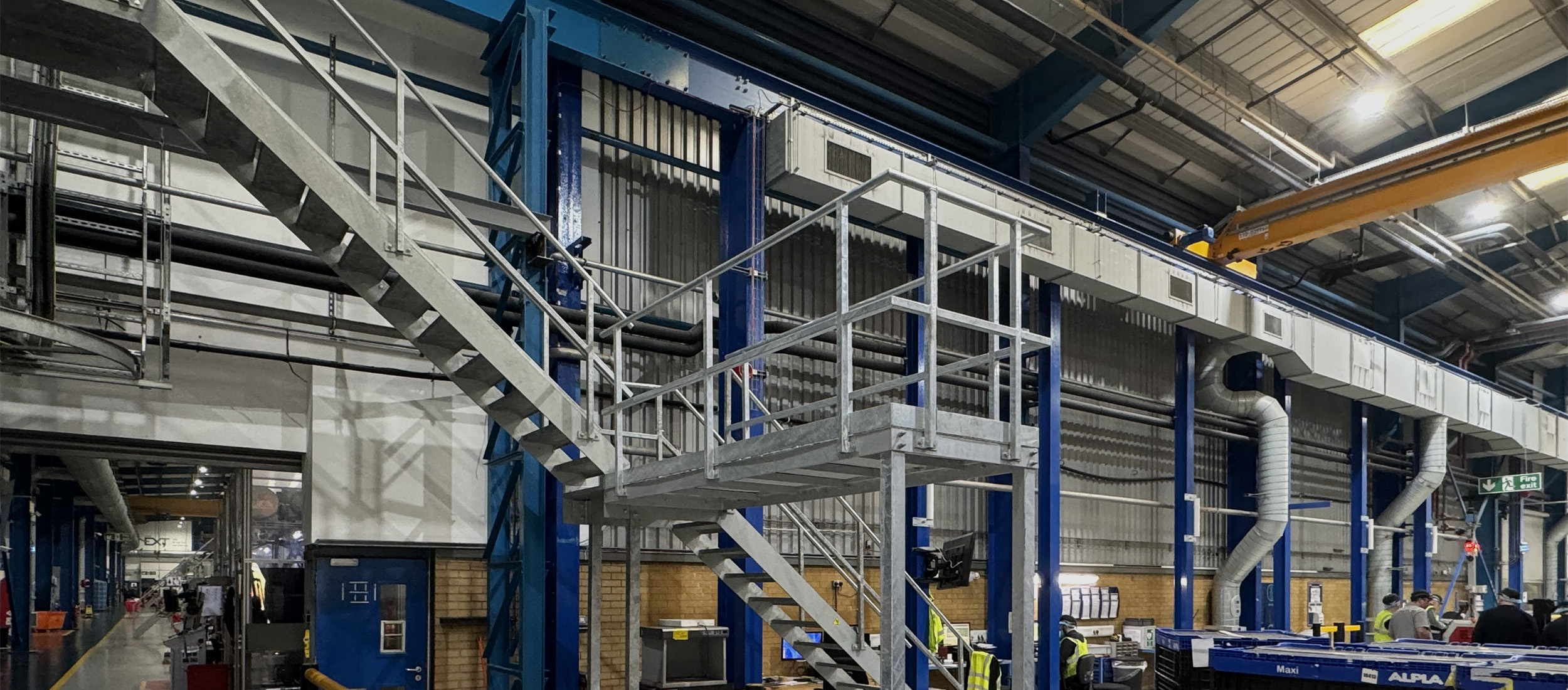 Steel Safety Installation Services for all Industrial, Commercial & Factory Premises